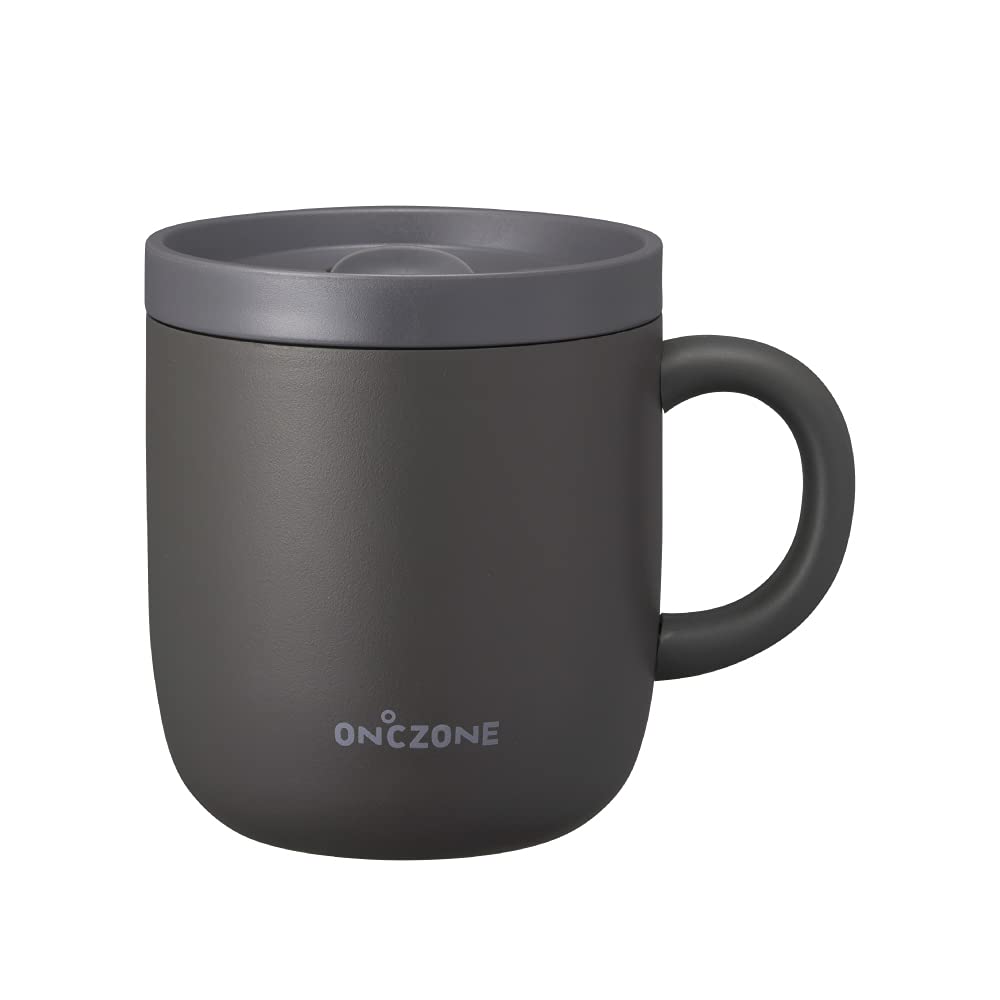 Doshisha ON℃ZONE Cat Mug [Recommended for Neko-jita] 9.2 fl oz (260 ml) Black