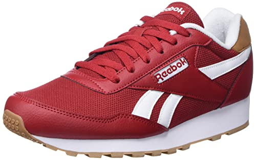 Reebok Rewind Run, Baskets Homme, Flash Red/Wild Brown/FTWR White, 44.5 EU