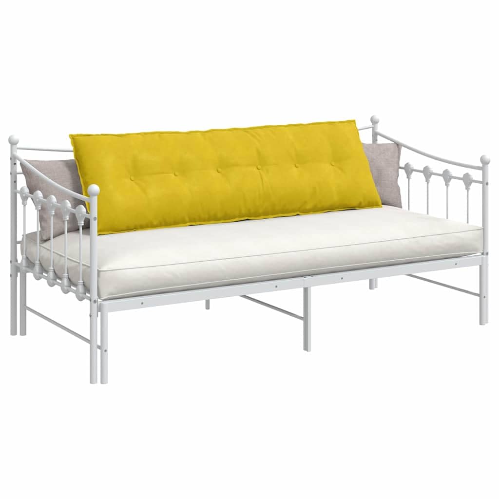 Cuscino per la schiena, 160 x 50 cm, in velluto a coste con imbottitura in poliestere, sfoderabile, cuscino di sostegno ergonomico per divano, letto, ufficio, ideale per leggere, guardare la