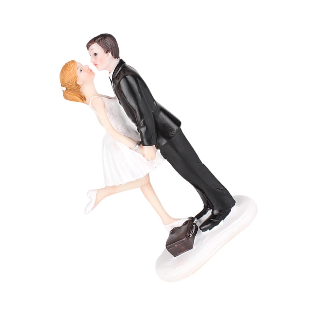 ibasenice 2stücke Brautpaar Tortenfigur Hochzeitsdeko Cake Topper Aus Resin Personalisierte Tortendeko Für Hochzeit Kreative Kuchenverzierung Für Und Feierlichkeiten