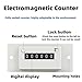 DC24V Pulse Counter, CSK6-YKW 6 Digit Electromagnetic Pulse Counter (DC24V)