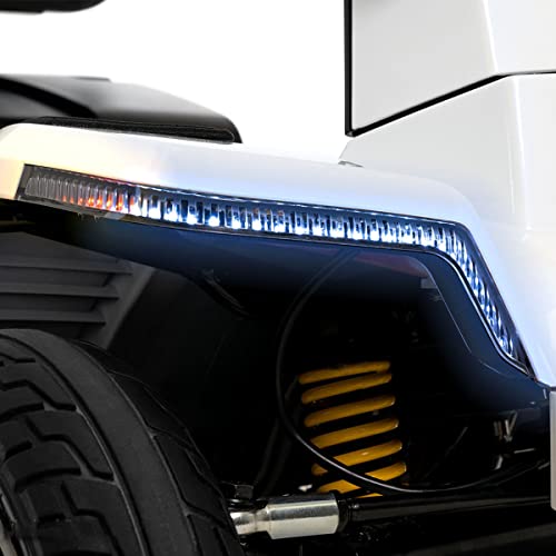 Pride Mobility Zt10 (Zero Turn 10) Four Wheel Recreational Scooter With Cts Suspension, 400 Lbs. Weight Capacity (Pearl White) #TOP7