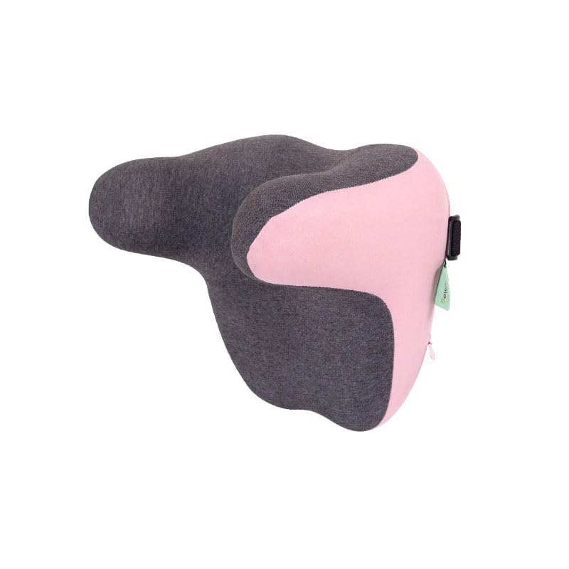 Oreiller de Voyage pour Voiture pour Skoda Octavia Combi/Octavia Scout, Oreiller Cervical, Taie d'oreiller Amovible,Pink