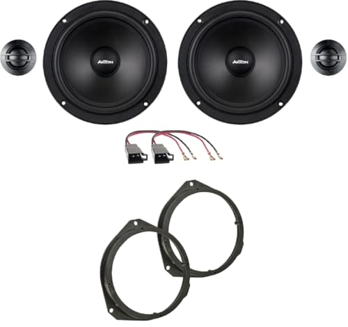 Kit Casse Axton composto da: IPNOSIS Kit 4 Casse AXTON ATC165S per Fiat Ducato dal 2006 con 2 Supporti Anteriori e 2 Connettori