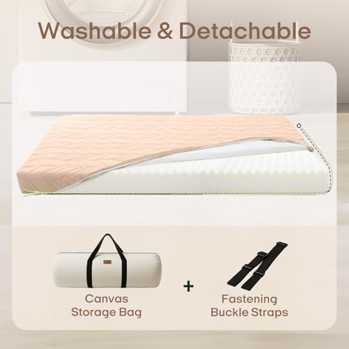 Image of ZonLi Japanese Floor Mattress Futon Mattress King Size 6 Inch Thick