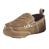 ARIAT Lil' Stompers Infant Boys' Casual Shoes, Tan (Buckskin), 2
