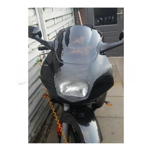 Pare-brise double bulle CBR600F3 noir contre la pression du vent - 2