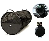 Pet Travel Tube Car Crate Kennel, Pet Containment Barrier Mesh Tube, Soft Pet Cage, One Large Size Fits All