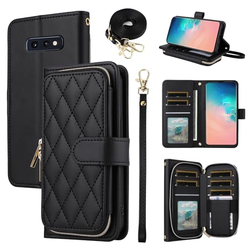 Coque Samsung S10e avec fermeture éclair pour libérer vos mains en voyage