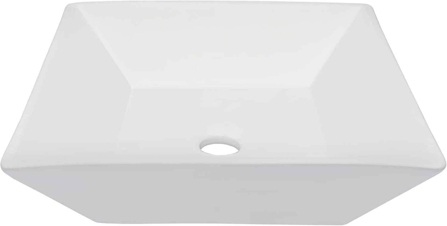 Novatto BIANCO PARI Ceramic Vessel Bathroom Sink