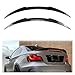 Car Rear Trunk Spoiler Compatible For BMW 1 Series E82 E88 Coupe 118i 128i 135i 2007 2008 2009 2010 2011 2012 2013 Rear Roof Spoiler Wing(Gloss Black)