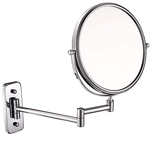 Miroir grossissant double face 10X JCAKES orientable et pliable à 360 degrés