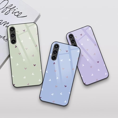 Image of COLORflow Back Cover Compatible with Samsung Galaxy S23 FE 5G|Family of Hearts Color Customized|Shockproof TPU Bumper with Camera Protection Compatible with Samsung Galaxy S23 FE 5G,Multicolour