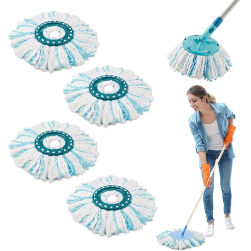 Leifheit Ersatzkopf Aus Microfaser Für Clean Twist Und Combi Press