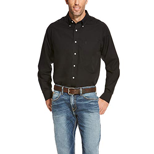 Ariat Mens Wrinkle Free Solid Shirt2