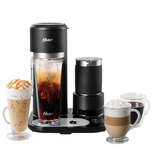 La mejor comparación de Cafetera Oster Espresso y Capuccino que puedes comprar esta semana. 42 Oster® Cafetera Frappé 4 en 1, con espumador, para Café Helado, Granizado o Caliente, Negro, BVSTDC02B