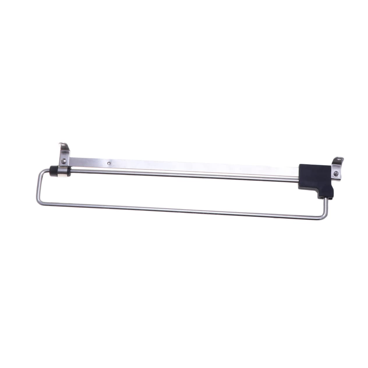 Alipis Stainless Steel Retractable Wardrobe Rod Clothes Hanger Space-saving Design for Closets and Storage Areas Non- Towel and