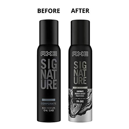 Image of AXE Dark Temptation Long Lasting Deodorant Body Spray for Men 150ml and Signature Corporate No Gas Body Deodorant for Men 154ml