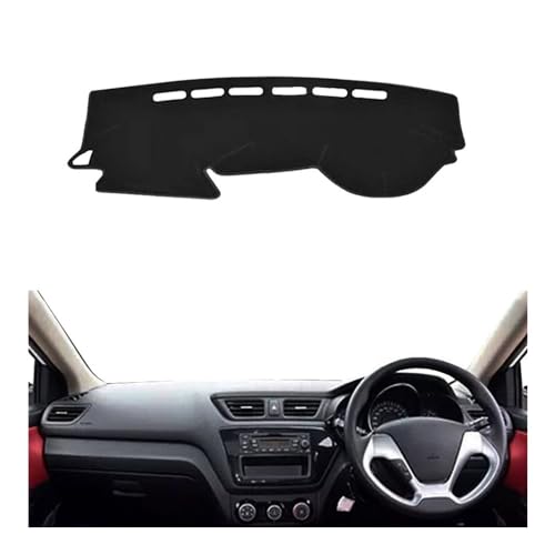 Protection tableau de bord Kia Rio 3 tapis intérieur voiture 2012-2017