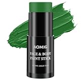 Aomig Bodypainting Farben Öl Creamy Blendable Stick Ölbasierte Ungiftig Schminkstifte für Gesicht & Körper Gesichtsfarbesstift Make-up Face Paint für Feste Halloween Körperkunst Schminke (Dunkelgrün)