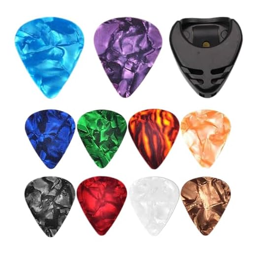 Yulokdwi Púas Para Guitarra Acústica | Púa Para Ukelele,10 Unidades De Colores Surtidos Ideales Para Rasgueo Clásico Y Técnica De Púa Para Principiantes, Grosor 0.46mm