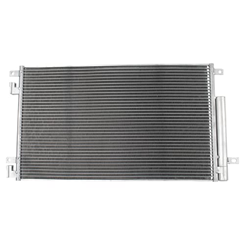 Image of TRQ A /C Condenser and Receiver Drier Assembly Compatible with 16-22 Chevrolet Spark