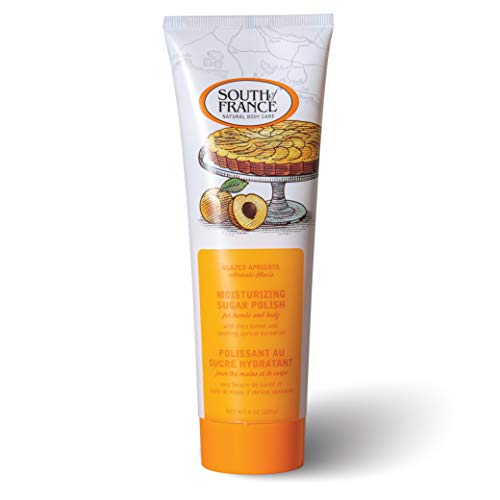 Glazed Apricot - South of France Natural Body Care Moisturizing Sugar Polish 8oz Tube (1)