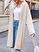 Saodimallsu Womens Long Cardigan Sweaters Chunky Open Front Oversized Slouchy Knit Fall Trendy Coatigan Jackets Apricot