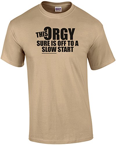 Amazon.com: This Orgy Sure is Off to A Slow Start Funny T-Shirt