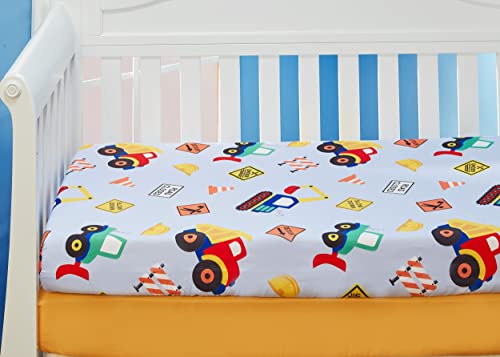 image for Everyday Kids 2 Pack Fitted Boys Crib Sheet, 100% Soft Breathable Micr