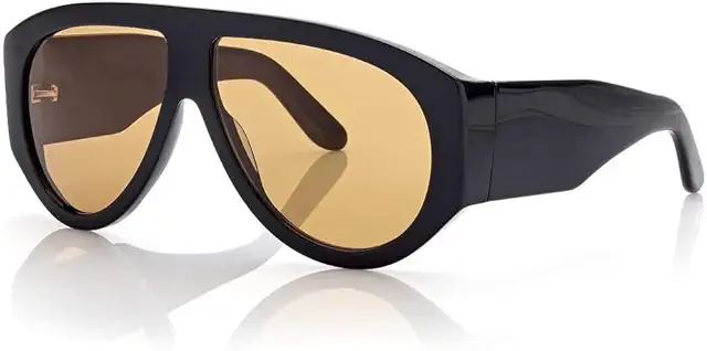 Tom Ford Vintage Übergroße Ovale Pilot Sonnenbrille für Damen und Herren
