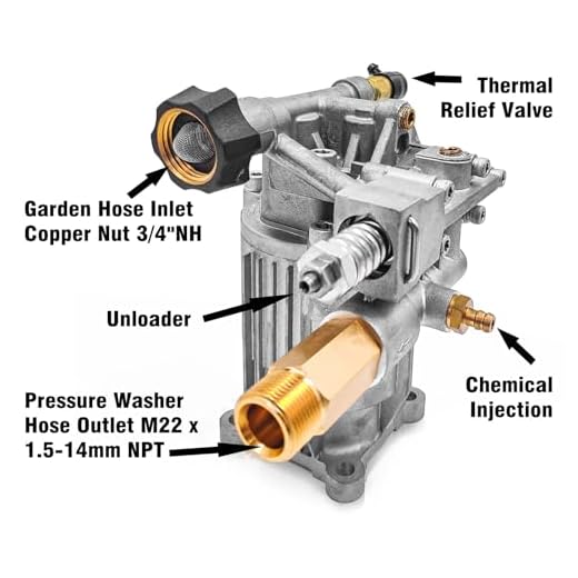 3400PSI Universal Pressure Washer Pump Replacement