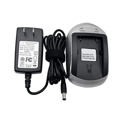 New BC-30 Charger Compatible for Topcon BT-62Q 61Q, BT-65Q 66Q Batteries