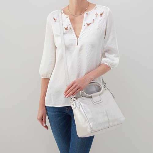 Image of HOBO Sheila Medium Leather Satchel, Crossbody Bag for Women with Top Handle