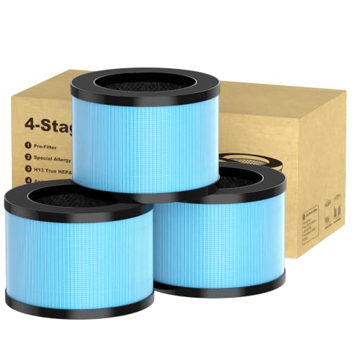 Image of 3 Pack JH12 Replacement Filter for VOOPNU DH‑JH12 Air Purifier, Also Compatible with Aroeve MK01 /MK06