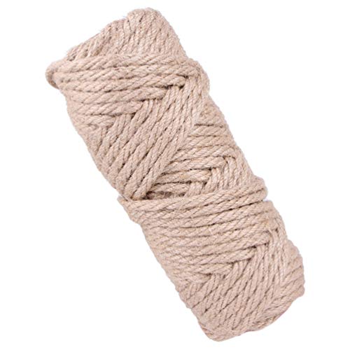 Balacoo Garras de Moer Garras de Gato 30M Corda de Cânhamo de Sisal para Gatos e Gatos