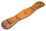 Materiale: pelle di bufalo Western sottopancia in pelle per baumloser sella, western sottopancia Beige, 80 cm