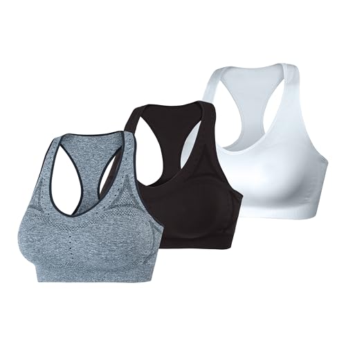 Hanes Women's Seamless Racerback Sports Bra