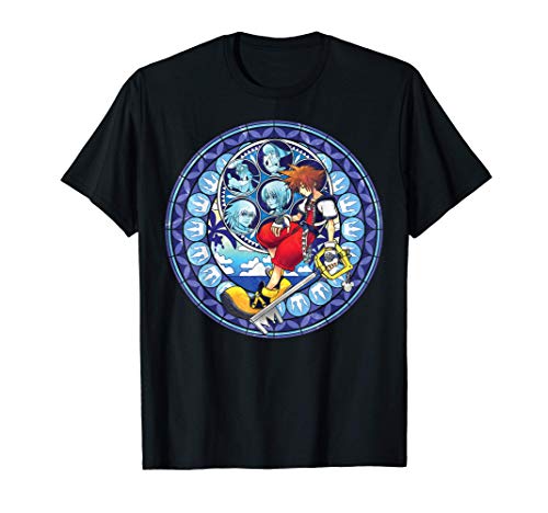 Disney Kingdom Hearts Sora Stained Glass T-Shirt