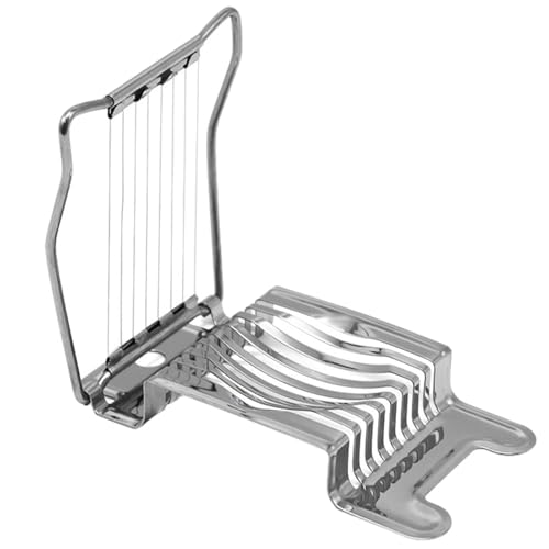 Picadora de tomates de acero inoxidable: cortadora de fresas versátil, herramienta duradera para cortar carne en cubitos, ayuda fácil para la preparación de alimentos, accesorio de corte de precisión