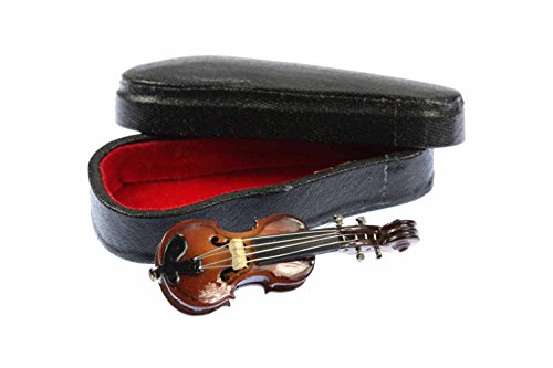 Miniblings Violin Brooch Pin Badge Button Orchestra Player Viola + Box Violinist
