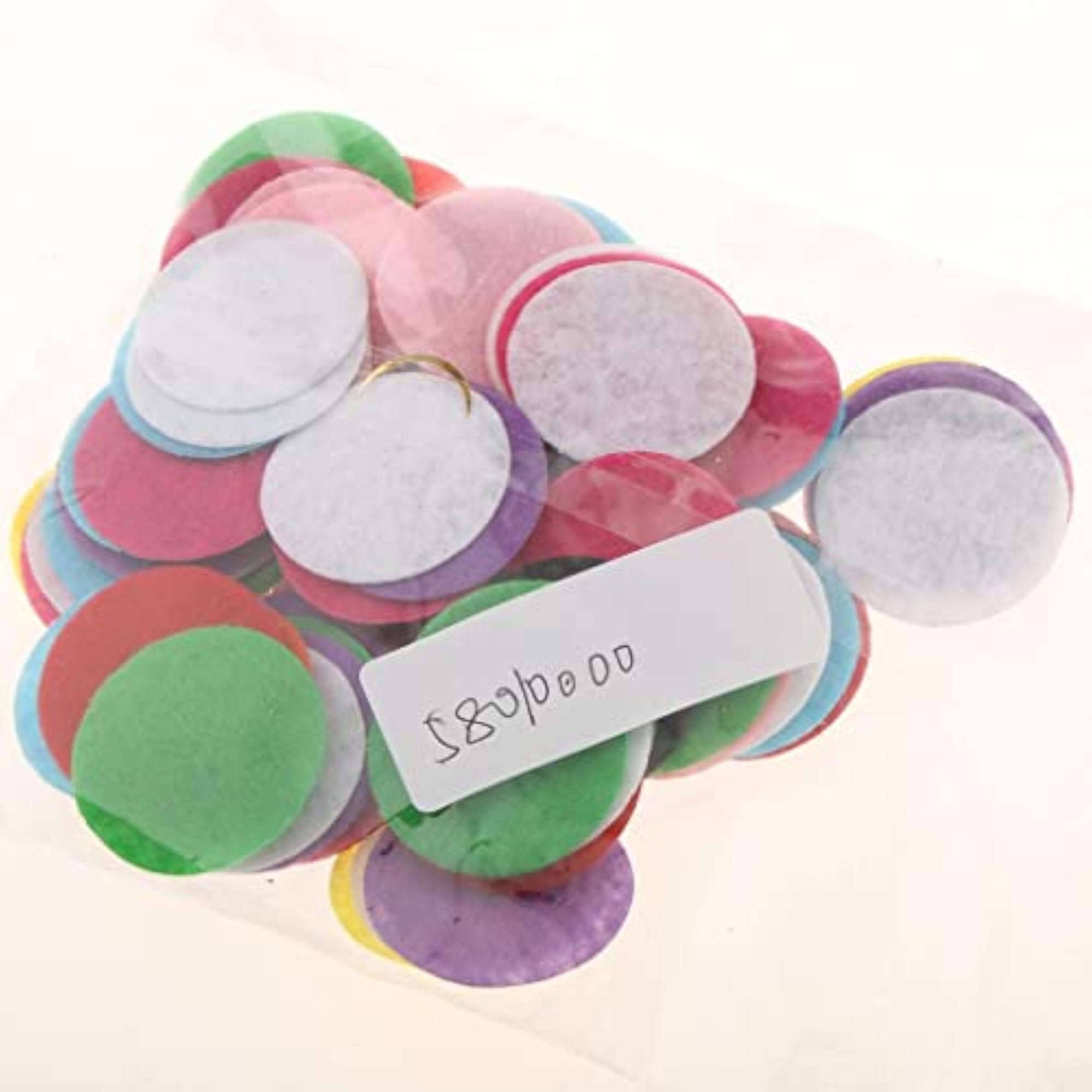 100 Pieces Rainbow Color Round Felt Table Confetti, Wedding Decor