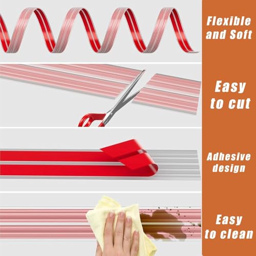 Image of Oudain 10-Meter Edge Protector, Baby Proofing Edge Protector Strip for Baby, Child Proof Table Edge Protectors Guards Safety Bumper Cover for Furniture Desk Crib Gate Bed Wall Soft Silicone