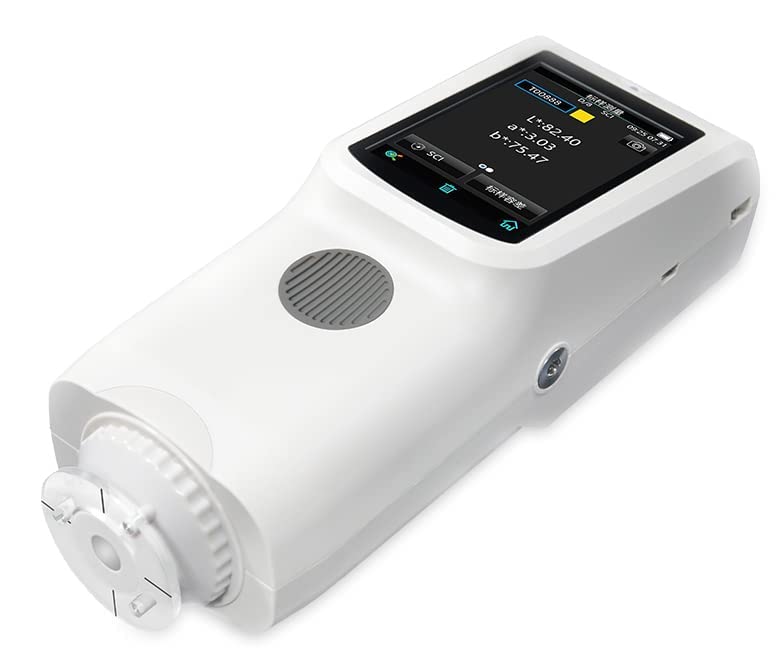 Spectrophotometer Textile Printing Dyeing Printing Spectral Colorimeter Spectrocolorimeter Color Meter Tester with Wavelength Range 400 to 700nm Φ8mm SCI Observer Angle 10°