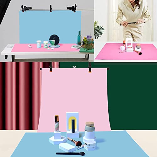 Beiyang Product Photography Backdrop Paper With T Stand, 22X35Inch Double Side 5Pcs 10 Patterns Waterproof Food Backdrops Paper, Tabletop Flat Lay Backdrops Photography For Food Jewelry Cosmetics #TOP3