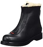 HUGO Women's Ankle Boot, Black 1, 7