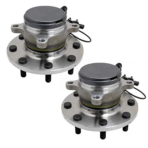 Image of TRQ Front Left and Right Wheel Bearing and Hub Assembly Set 2 Piece Compatible with 2012-2021 Nissan NV1500 2012-2021 NV2500 2012-2021 NV3500