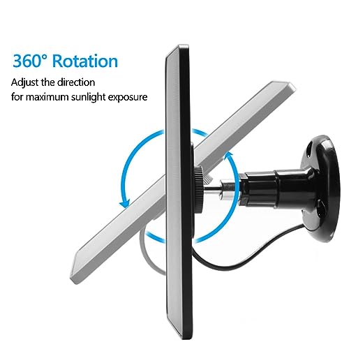 Panel solar Hundnsney para mantener tu cámara de seguridad CCTV siempre cargada por USB 5