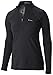columbia-midweight-stretch-long-sleeve-half-zip-camiseta-termica-con-media-cremallera-mujer-negro-s