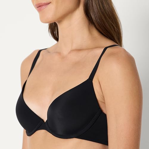 Image of Amazon Essentials Women's Microfiber Lined Wired Scoop Bra